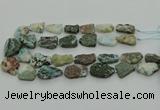 CNG7460 15.5 inches 15*22mm - 20*30mm freeform larimar beads