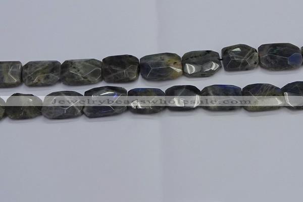 CNG7487 15.5 inches 18*25mm - 20*30mm faceted freeform labradorite beads