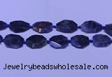 CNG7517 15.5 inches 25*35mm - 30*40mm faceted freeform labradorite beads