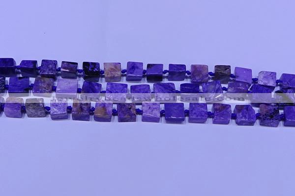 CNG7547 15.5 inches 12*14mm - 14*15mm freeform charoite beads