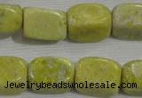 CNG761 15.5 inches 15*20mm nuggets lemon jade beads wholesale