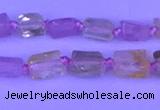 CNG7634 15.5 inches 5*7mm - 8*10mm nuggets mixed quartz beads