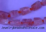 CNG7637 15.5 inches 5*7mm - 8*10mm nuggets sunstone beads