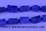 CNG7645 15.5 inches 5*6mm - 6*8mm nuggets tanzanite beads