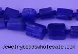 CNG7646 15.5 inches 5*7mm - 8*10mm nuggets blue kyanite beads