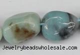 CNG78 15.5 inches 13*18mm - 25*35mm nuggets amazonite gemstone beads