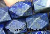 CNG7849 15.5 inches 12*16mm - 13*18mm faceted nuggets lapis lazuli beads