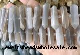 CNG7934 15.5 inches 10*22mm - 12*45mm faceted nuggets moonstone beads