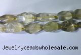 CNG7953 15.5 inches 15*25mm - 20*40mm nuggets lemon quartz beads