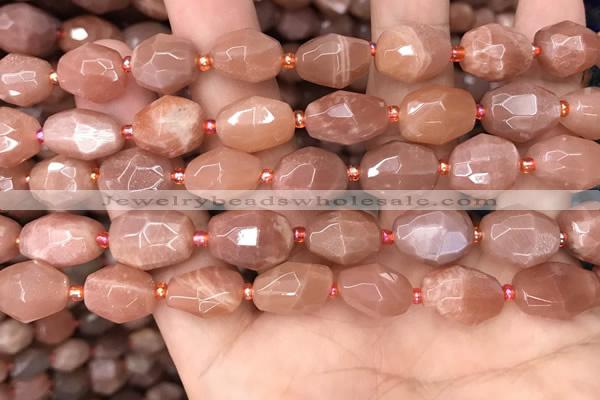 CNG7991 15.5 inches 10*13mm - 12*16mm faceted nuggets moonstone beads