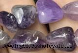 CNG8032 15.5 inches 8*10mm nuggets amethyst gemstone beads