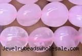 CNG8033 15.5 inches 8*10mm nuggets rose quartz beads wholesale