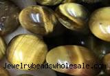 CNG8048 15.5 inches 8*10mm nuggets yellow tiger eye beads