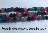 CNG8110 15.5 inches 6*8mm - 10*12mm agate gemstone chips beads