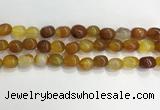 CNG8124 15.5 inches 8*12mm nuggets agate beads wholesale