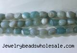 CNG8136 15.5 inches 8*12mm nuggets striped agate beads wholesale