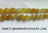 CNG8150 15.5 inches 10*14mm nuggets agate beads wholesale