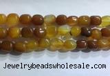 CNG8151 15.5 inches 10*14mm nuggets agate beads wholesale