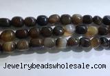 CNG8159 15.5 inches 10*14mm nuggets agate beads wholesale