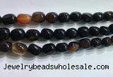 CNG8160 15.5 inches 10*14mm nuggets agate beads wholesale