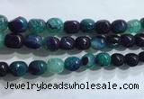 CNG8162 15.5 inches 10*14mm nuggets agate beads wholesale