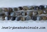 CNG8237 15.5 inches 12*16mm nuggets striped agate beads wholesale