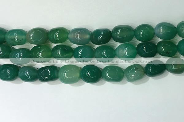 CNG8255 15.5 inches 13*18mm nuggets agate beads wholesale