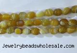 CNG8265 15.5 inches 13*18mm nuggets striped agate beads wholesale