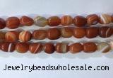 CNG8269 15.5 inches 13*18mm nuggets striped agate beads wholesale