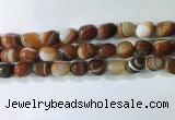 CNG8278 15.5 inches 13*18mm nuggets striped agate beads wholesale