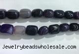 CNG8291 15.5 inches 15*20mm nuggets agate beads wholesale