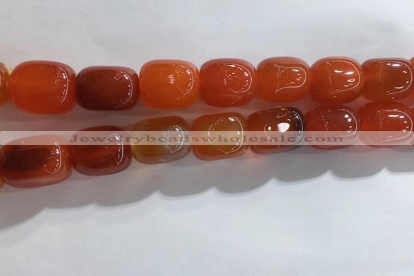 CNG8294 15.5 inches 15*20mm nuggets agate beads wholesale