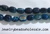 CNG8317 15.5 inches 15*20mm nuggets striped agate beads wholesale