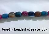 CNG8320 15.5 inches 15*20mm nuggets striped agate beads wholesale