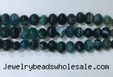 CNG8350 15.5 inches 10*12mm nuggets striped agate beads wholesale