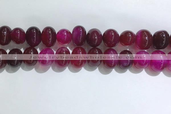 CNG8363 15.5 inches 12*16mm nuggets agate beads wholesale