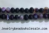 CNG8381 15.5 inches 12*16mm nuggets striped agate beads wholesale