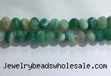 CNG8385 15.5 inches 12*16mm nuggets striped agate beads wholesale