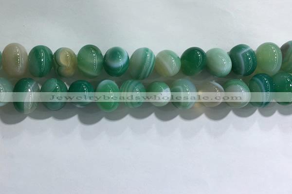 CNG8385 15.5 inches 12*16mm nuggets striped agate beads wholesale