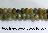 CNG8386 15.5 inches 12*16mm nuggets striped agate beads wholesale