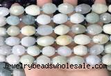 CNG8513 15.5 inches 10*12mm - 11*16mm faceted nuggets aquamarine beads