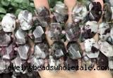 CNG8552 15.5 inches 13*18mm - 15*25mm faceted freeform tourmaline beads