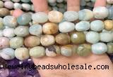 CNG8569 12*16mm - 15*20mm faceted nuggets amazonite beads