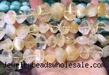 CNG8591 12*16mm - 13*18mm faceted nuggets citrine gemstone beads