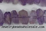 CNG861 15.5 inches 10*14mm – 13*20mm faceted nuggets amethyst beads