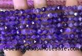 CNG8700 15.5 inches 6mm faceted nuggets amethyst gemstone beads