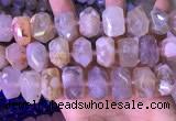 CNG8780 15 inches 13*20mm - 15*24mm faceted nuggets sakura agate beads