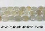 CNG8807 15.5 inches 16mm - 20mm faceted freeform moonstone beads