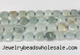 CNG8815 15.5 inches 16mm - 20mm faceted freeform amazonite beads