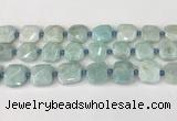 CNG8816 15.5 inches 16mm - 20mm faceted freeform amazonite beads